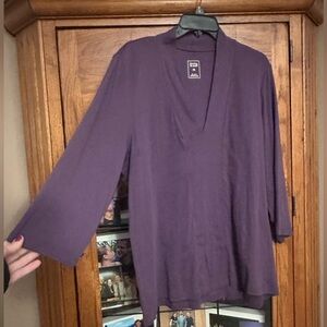 IX Plum Purple Long Sleeve Top. MUST BE BUNDLED